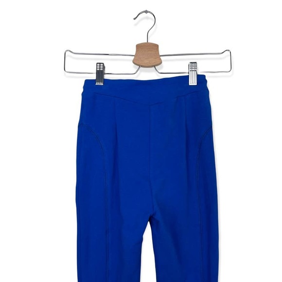 Shane Justin Track Star Blue Leggings Size XS NWT - Picture 6 of 10